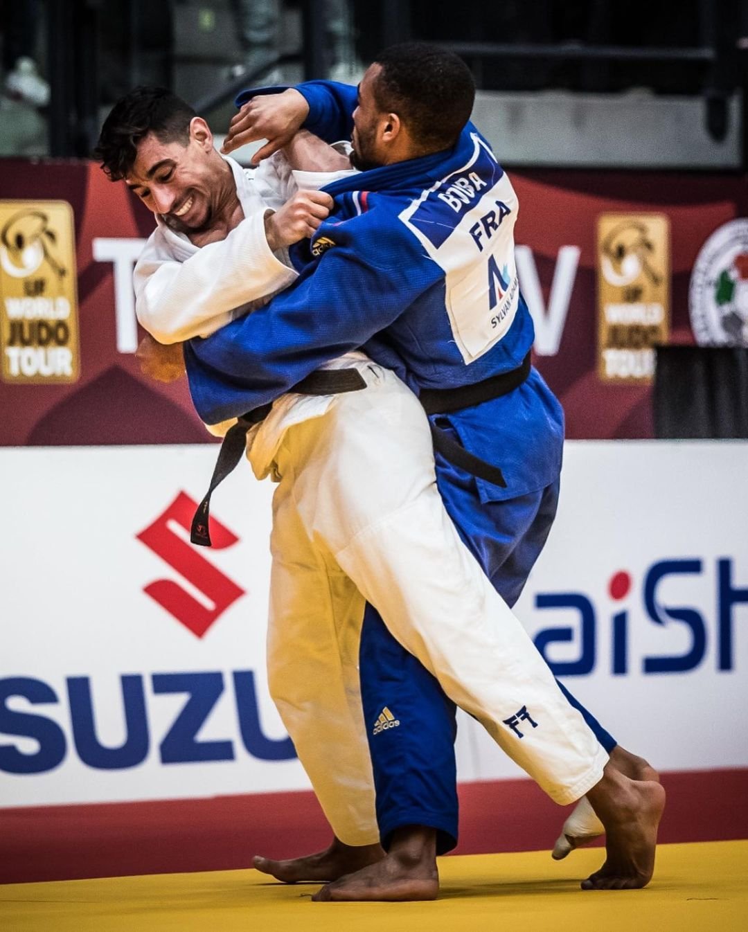 Entrenamiento de judo en Dojo Padul